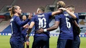 Full squad information for france, including formation summary and lineups from recent games, player profiles and team news. France 3 0 Wales World Champions Too Good For Wales After Neco Williams First Half Sending Off Football News Sky Sports