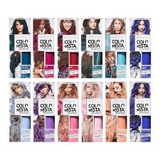 It is a temporary hair color and can be washed off with warm. L Oreal Paris Colorista Washout Semi Permanent Hair Colour Brands