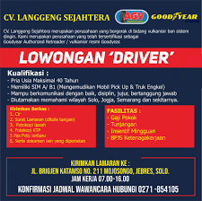 © suara.com dian sastro suara.com/evi ariska. Lowongan Kerja Driver Terbaru 2019