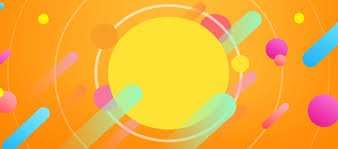 البرتقالي والترقية التدرج شريط اللون التدرج لون الترويجية صورة الخلفية للتحميل مجانا