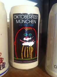 1988 Official Octoberfest Stein Oktoberfest Stein Beer Mugs Beer Steins