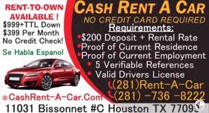 Budget requires renters to present a driver's license and a credit card or debit card to rent a car from us. Cash Rent A Car Home Facebook