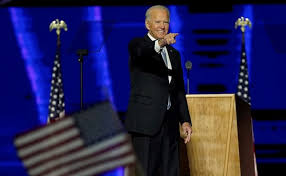 To address a former president you do not say mr. Us Presidential Elections 2020 Us President Elect Joe Biden In 1st Address To Nation Says Time To Heal