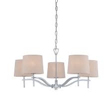 Allen Roth Fairgate 5 Light Chrome Coastal Chandelier Lowes Com Coastal Chandelier Chrome Chandeliers Chandelier