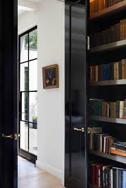 Black Doors Brass Hardware Black Interior Doors Home Design
