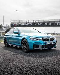 Bmw F90 M5 Sedan In Snapper Rocks Blue Metallic