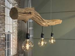 Deckenleuchte Des Alten Eichenholzzweigs Etsy Alten Deckenleuchte Des Eichenhol Lampe Eiche Holz Treibholz Lampe