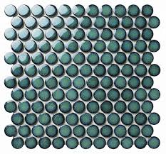 Gạch Mosaic Bi Tròn CB160: Hơi Thở Đại Dương Trong Không Gian Sống
