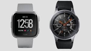 fitbit versa v samsung galaxy watch stylish smartwatches