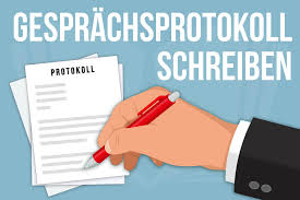 Check spelling or type a new query. Gesprachsprotokoll Schreiben So Geht S Richtig