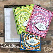 If you love to make the cards to give, this is a great graduation card. Tie Dye Card Anyone Learn How To Make This Cool Idea For A Card