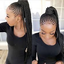 2 587 Likes 10 Comments Blackhair Flair Blackhair Flair On Instagram Shaquellra Braided Pon Natural Hair Styles Braided Hairstyles Ponytail Hairstyles