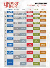 Featuring footage of tool, rob zombie, sabaton, kiss, def leppard, the ocean Hellfest 2019 Running Order Dimanche Concerts Metal