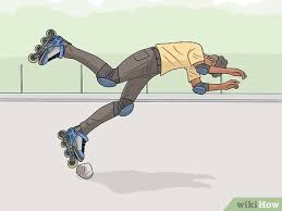 How to powerslide to a stop on inline skates in this technique, you start by gliding forward and then at some point turning your body and feet about 180 degrees. 4 Ways To Stop On Inline Skates Wikihow