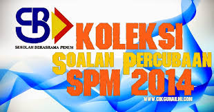 Soalan percubaan spm kimia sbp 2019 adalah sebahagian kertas soalan yang telah berjaya dikumpulkan dan dikemaskini oleh kami. Koleksi Soalan Percubaan Spm 2014 Sbp Sekolah Berasrama Penuh