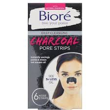 Biore شرائط مسامية للتنظيف العميق فحمية 6 شرائط للأنف Love Letter In 2020 Pore Strips Nose Strips Oily Skin Care