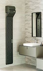 Valiryo Body Dryer Black Matte Bathroom Decor Lighted Bathroom Mirror Accessible House