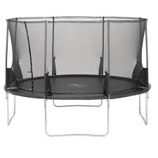 If you deciding between 12ft or a 14ft trampoline, keep in mind that the 12ft often can accommodate only one person because of the. 14ft Space Zone Ii Trampolines Plum Play