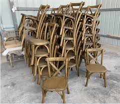 Cross Back Chairs Wholesale Bulk X Back Dining Chairs Factory
