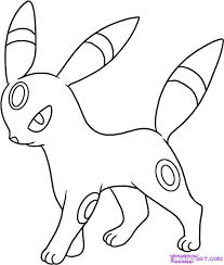 Pokemon umbreon coloring pages cute printable coloring pages. Umbreon Coloring Page Coloring Home