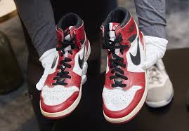 By 1988, michael jordan's fame had extended beyond the hardcourt and onto the silver screen as stars donned his kicks in blockbuster films, music videos and more. Sneakers From Michael Jordan S Rookie Season Up For Sale At Sotheby S Reuters