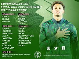How nonprofits are better or less able to address critical. The Nff On Twitter Ngsupereagles List Of Invited Players For Afcon2022q Vs Sierraleone Soarsupereagles Team9jastrong