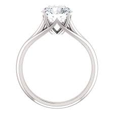 Feabhraid Trellis Cathedral Solitaire Ring Cathedral Engagement Rings Round Solitaire Engagement Ring White Gold Solitaire Engagement Ring