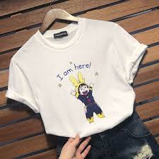 New Hot Sale Anime My Hero Academia Women Cute Graphic Printed Short Sleeve T Shirt Deku I Am Here Casual Loose Tee Tops Wish