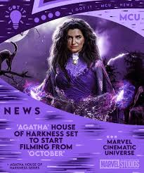 NEWS : #Agatha House of Harkness is Planning to Begin Filming in late  October 2022 in Georgia & the working title is Oakhaven Productions LLC.  After The Impact Of #WandaVision Series, #MarvelStudios
