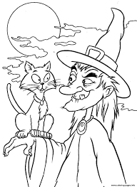 The kids will love these fun santa coloring pages. Coloring Pages Print Out Witch Halloween1ec6 Coloring Pages Printable