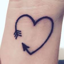 75 Unique Arrow Tattoos Meanings 2021 Guide Arrow Tattoo On Wrist Heart Tattoo Designs Tattoo On Wrist