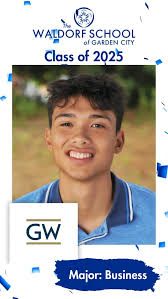 A big shoutout to Francesca Giumenta! She's heading to Penn State to major  in Public Relations and Advertising. Get ready to make your voice heard!  @pennstate #waldorf #waldorfeducation #longislandschools #pennstate