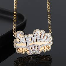 Stylish Nameplate Necklace