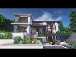 In this guide, i show you one way in which you can build a house in minecraft. Realistic Modern House Download Tutorial Minecraft Map