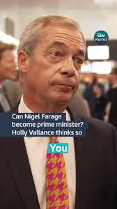 @Nigel Farage, former pop star Holly Vallance and others speak to reporters  at the @Reform UK party conference in #birmingham #politics @itvnews