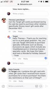 Target (but you must pay with a target red card for the discount). Buy Disney Gift Cards At Target With A Target Gift Card Deals Money Touringplans Discussion Forums