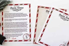 You can add color to the border, header, and even key parts of the body text. Letter From Santa Free Printable Over The Big Moon