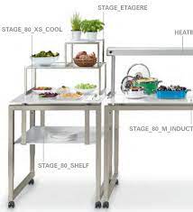 This is a cool light table with a choclate fountain in the middle! Venta Modular Buffet System Ventadesign