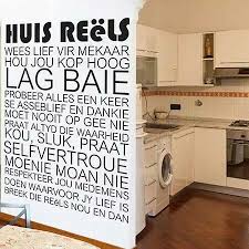 Huis Reels Home Quotes And Sayings Kitchen Quotes Afrikaanse Quotes