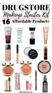 Drugstore Makeup Starter Kit For Beginners Colleen Hobson Drugstore Makeup Makeup Starter Kit Makeup For Beginners