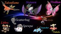 Scatterbug Pokemon Evolution Chart English Names