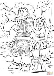 Tui And Sina From Moana Super Coloring Moana Coloring Moana Coloring Pages Disney Coloring Pages