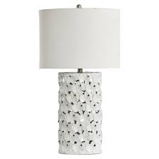 Stylecraft Halifax Ceramic Table Lamp With Images White Table Lamp
