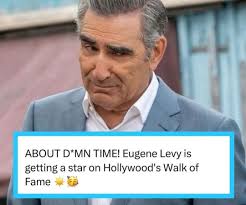 Eugene Levy's Artwork and Appearance in Schitt's Creek