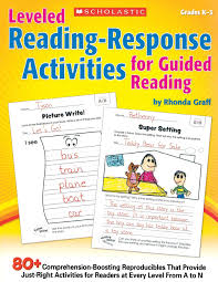 buy leveled reading response activities for guided reading