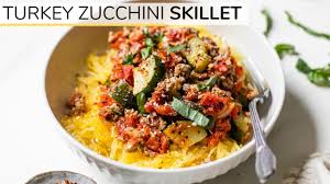 We go to a lot of evening swim meets and our kids love them. Turkey And Zucchini Skillet Recipe Clean Delicious