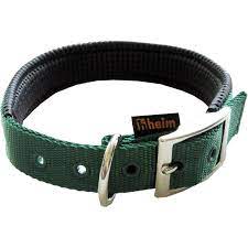 heim hundehalsband gurtband gefuttert genaht breite 18 mm lange 45 cm grun kaufen bei obi