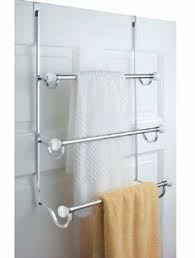 Amazon Com Chrome Over Door Towel Rack Holder Bathroom Shower 32 00 Towel Rack Towel Hangers For Bathroom Towel Rack Bathroom