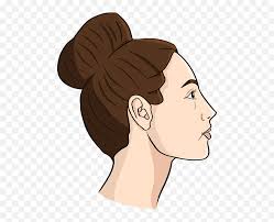 (step 2) lightly draw guidelines through the center. How To Draw A Woman Side Profile Really Easy Drawing Tutorial Cartoon Girl Side Profile Png No Profile Picture Icon Female Free Transparent Png Images Pngaaa Com