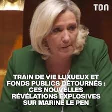 Majordome, nounous, détournement de fonds publics... Une journaliste  dévoile les coulisses du train de vie luxueux de Marine Le Pen. ⬇️ LIEN EN  COM ⬇️